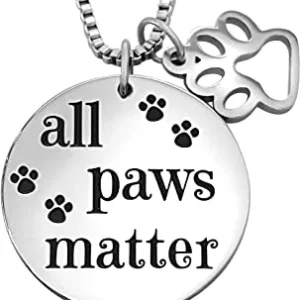 All Paws Matter Pendant Necklace