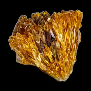 Amber Calcite