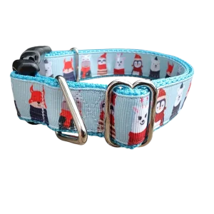 Animals in Sweaters Christmas Nylon Dog Collar
