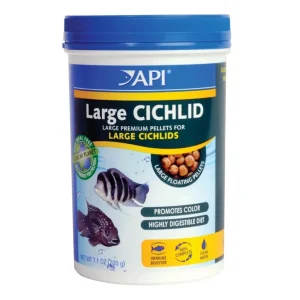 API Cichlid Premium Floating Pellets Fish Food, 7.1 oz, Large