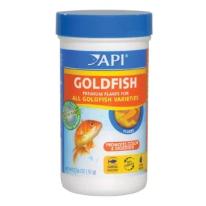 API Goldfish Flakes Fish Food, 0.36 oz