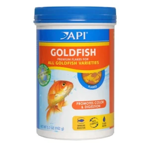 API Goldfish Flakes Fish Food, 5.7 oz