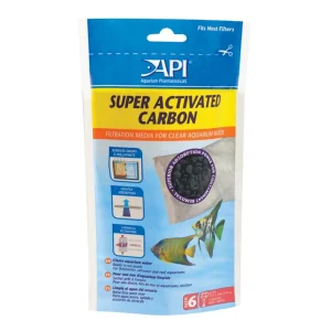 API Super Activated Carbon Aquarium Filter Media Size 6, 1 ct