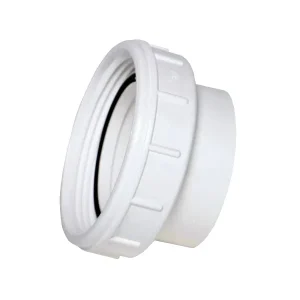 AQUA ULTRAVIOLET REPLACEMENT FEMALE UNION HALF WITH NUT 2" WHITE
