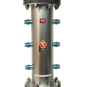 Aqua Ultraviolet VIPER 1,200W UV Sterilizer, Stainless Steel Housing, 6" Outlets, With Flow Switch, 220V