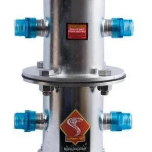 Aqua Ultraviolet VIPER 800W UV Sterilizer, Stainless Steel Housing, 3" Outlets, With Flow Switch, 220V