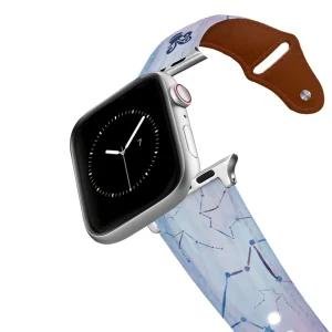 Aquarius Leather Apple Watch Band