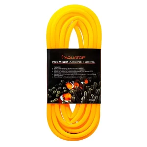AquaTop Airline Tubing Neon, Orange, 13 ft