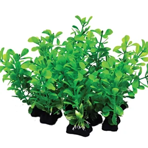 Aquatop Aquarium Plants Mix Green 6 in, 12 pk