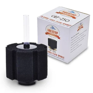 AquaTop Classic Aqua Flow CAF-250 Internal Sponge Aquarium Filter Black