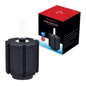 AquaTop Classic Aqua Flow CAF60 Internal Sponge Aquarium Filter, Black