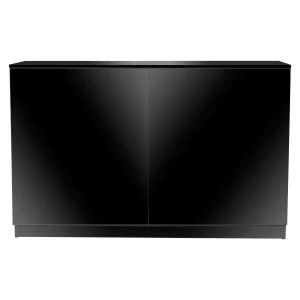 Aquatop Forza Premier 2-Door Cabinet for Rimmed Tanks Black 49In X 19In X 31.5 in