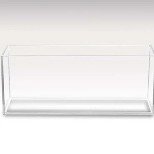 AquaTop High Clarity Bookshelf Style Aquarium, Clear, 6.5 gal, 7X24X9 in