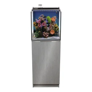 Aquatop Recife ECO Aquarium Kit with Stand Grey, Clear 24 gal