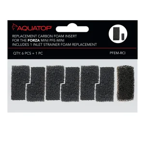 Aquatop Replacement Carbon Foam Insert 6 pk