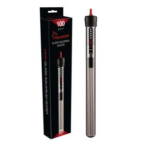 AquaTop Submersible Glass Aquarium Heater, 100W