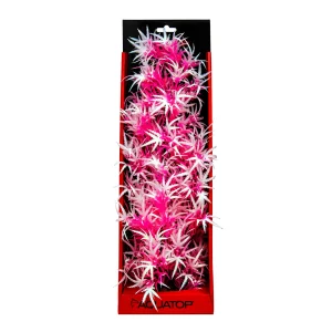 Aquatop Vibrant Fluorescent Cannabis Plant Pink Frost 16 in