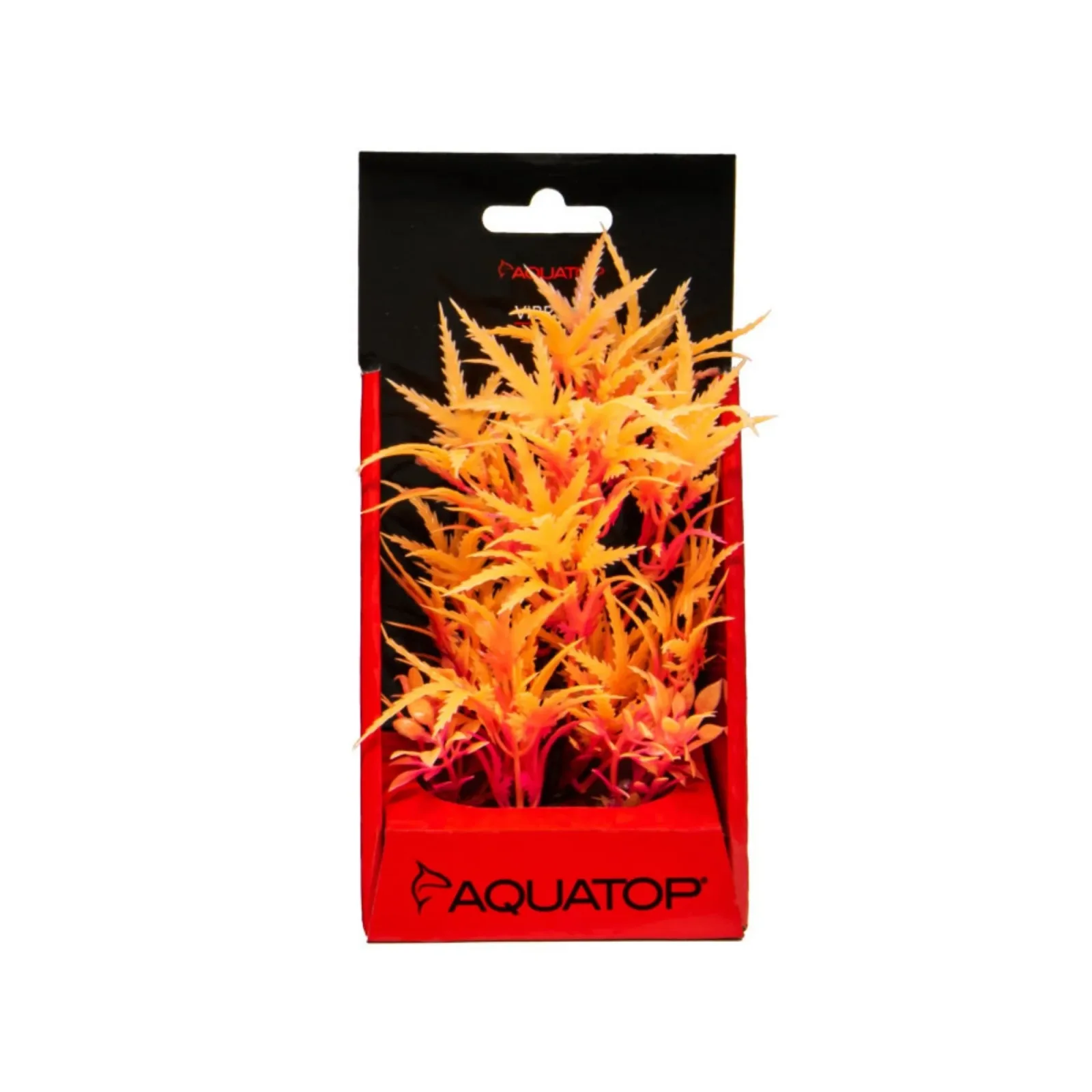 AquaTop Vibrant Fluorescent Cannabis Plant Tangerine, 6 in