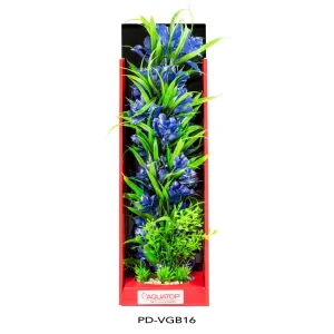 Aquatop Vibrant Garden Plant Blue 16 in