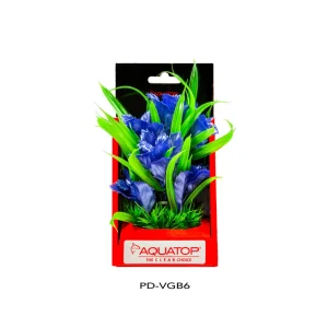 AquaTop Vibrant Garden Plant Blue, 6 in