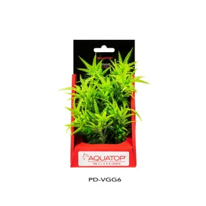 AquaTop Vibrant Garden Plant, Green, 6 in