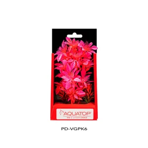 AquaTop Vibrant Garden Plant, Pink, 6 in