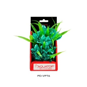 AquaTop Vibrant Passion Plant Turquoise, 6 in