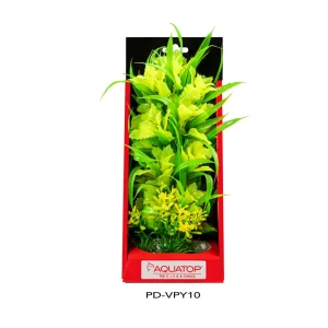 AquaTop Vibrant Passion Plant, Yellow, 10 in
