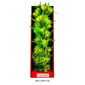 AquaTop Vibrant Passion Plant, Yellow, 16 in