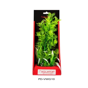 AquaTop Vibrant Wild Plant, Green, 10 in