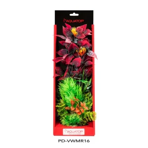 AquaTop Vibrant Wild Plant Mixed, Red, 16 in