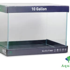 AquaZen 10 gallon High Clarity Glass Aquarium
