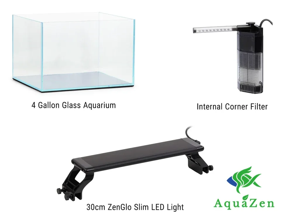 AquaZen 4 gallon Aquarium Kit - Image 2
