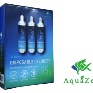 AquaZen CO2 Disposable Cartridge(95G) 3 pack