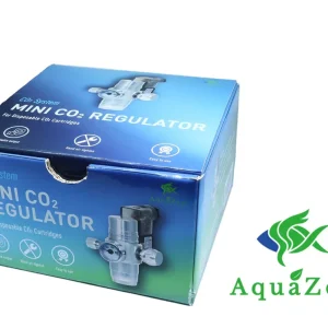AquaZen CO2 Mini Regulator w/Solenoid for Disposable Cartridge