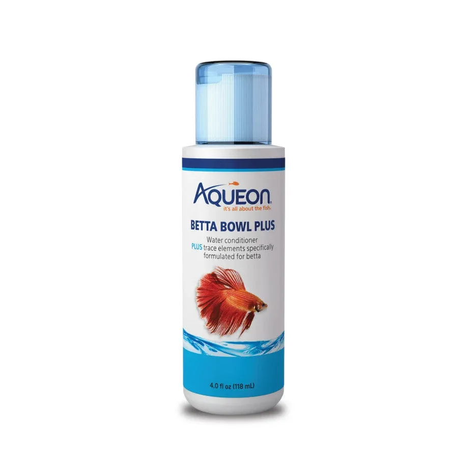 Aqueon Betta Bowl Plus Water Conditioner 4 oz