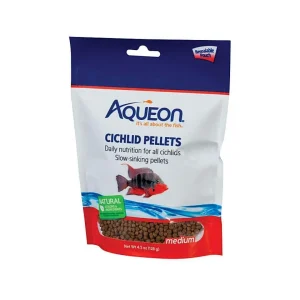 Aqueon Cichlid Food Medium, 4.5 oz