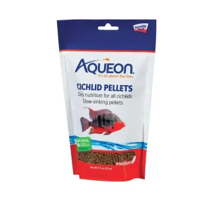 Aqueon Cichlid Food Medium, 7.5 oz