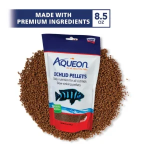 Aqueon Cichlid Food Mini, 8.5 oz