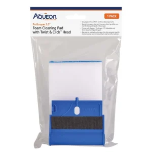 Aqueon ProScraper 3.0 Foam Cleaning Pad Twist Click Head