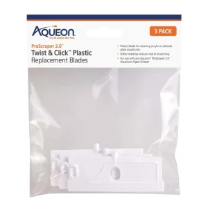 Aqueon ProScraper 3.0 Twist Click Plastic Replacement Blades