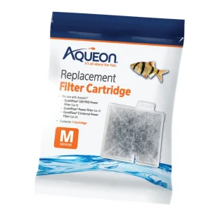 Aqueon Replacement Aquarium Filter Cartridges Medium, 1 ct