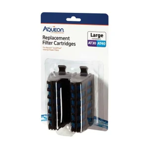 Aqueon Replacement Internal Aquarium Filter Cartridge Large - 2 ct