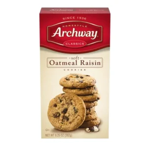 Archway Oatmeal Raisin Cookies 9.25 oz.