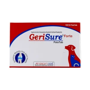 Areion Vet Gerisure Forte Tablets Joint & Mobility Supplement for Dogs and Cats