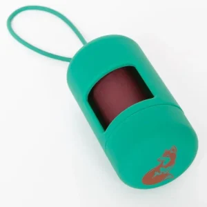 Aria Fresh Peppermint Waste Bag Dispenser - Refreshing Dog Leash-Attachable Dog Poop Bag Holder