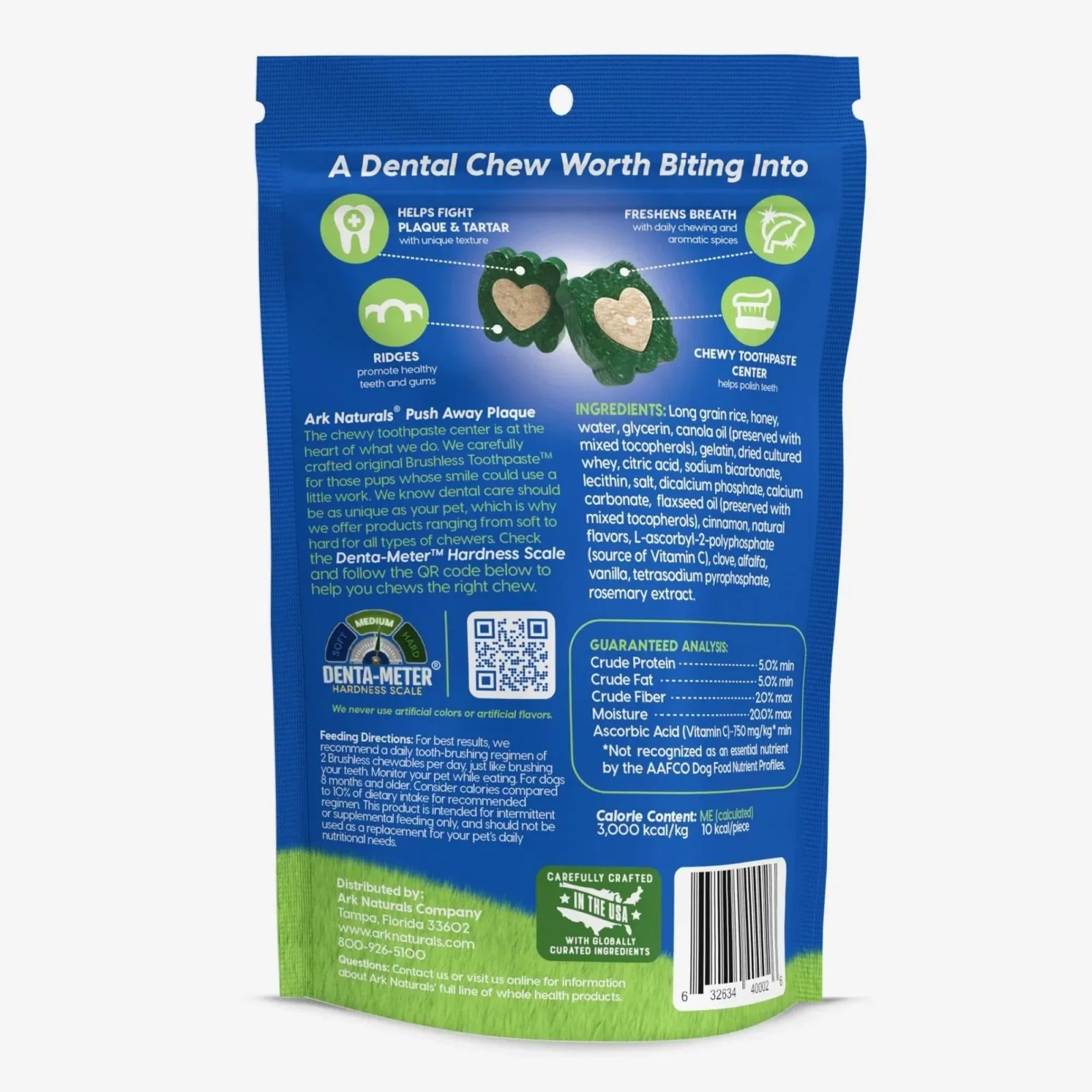 Ark Naturals Breath-Less Brushless Toothpaste Mini Dog & Cat Dog Chews, 4-oz. Bag - Image 2