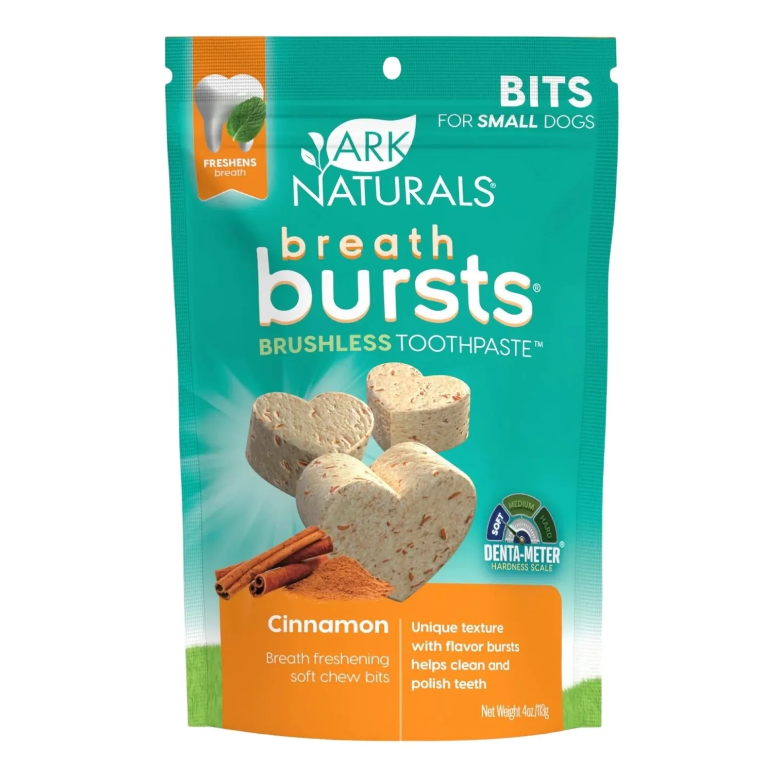 Ark Naturals Dog Breath Bursts Cinnamon Bits 4 oz