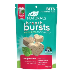 Ark Naturals Dog Breath Bursts Peppermint Bits, 4 oz