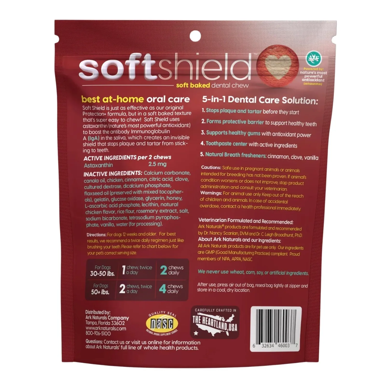 Ark Naturals Dog Soft Shield Protection+ Brushless Toothpaste Large, 18 oz - Image 2
